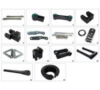 TECNIUM Kit elevador de asiento Construcción 6 - Kawasaki Z650