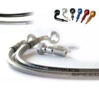 TECNIUM MANGUERA DE FRENO DELANTERO KTM SX380 '97-99 SX380 '97-99, negro