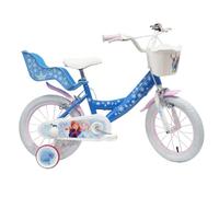 TECNOBIKE SHOP - VENDITA ACCESSORI GIOCATTOLI Bicicleta para Niña Bicicleta Denver Albri Frozen - Talla 16 pulgadas
