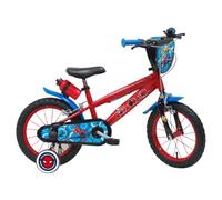 TECNOBIKE SHOP - VENDITA ACCESSORI GIOCATTOLI Bicicleta para Niño 3-6 Años Bicicleta Denver Albri Spiderman Marvel - Talla 14 pulgadas