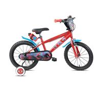 TECNOBIKE SHOP - VENDITA ACCESSORI GIOCATTOLI Bicicleta para Niño Bicicleta Denver Albri Spiderman Marvel - Talla 16 pulgadas