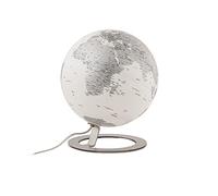 TECNODIDATTICA - Globo terráqueo Atmosphere Iglobe Light Chrome, Color Plata, 0324Ig