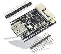 TECNOIOT 1 Uds WiFi6 ESP32-C6 Placa de Desarrollo oscilador de Cristal RGB LED ESP32 WiFi Bluetooth