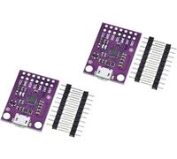 TECNOIOT 2 uds Placa de depuración CP2112, módulo de comunicación USB a I2C IIC, MicroUSB 2112 para CCS811