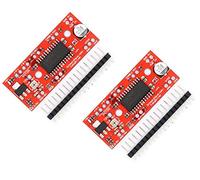 TECNOIOT 2pcs A3967 EasyDriver Stepper Motor Driver V44 Development Board