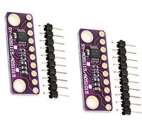 TECNOIOT 2pcs I2C ADS1015 12-bit Precision ADC 4 Channel Converter Module Development Board Module with Programmable Gain Amplifier