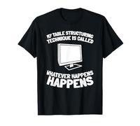 Tecnología Bases Arquitectura - Arquitecto De Base De Datos Camiseta