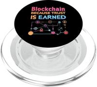 Tecnología Blockchain Crypto Cryptocurrency Day Trading PopSockets PopGrip para MagSafe