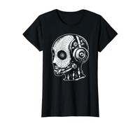 Tecnología. Circuito. Computadora Camiseta gráfica económica, Mujer, Negro, M