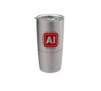 Tecnología de chip de computadora cerebral de inteligencia artificial AI Vaso térmico de acero inoxidable de doble pared
