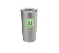 Tecnología de chip de computadora cerebral de inteligencia artificial AI Vaso térmico de acero inoxidable de doble pared
