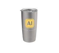 Tecnología de chip de computadora cerebral de inteligencia artificial AI Vaso térmico de acero inoxidable de doble pared