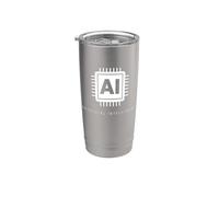 Tecnología de chip de computadora cerebral de inteligencia artificial AI Vaso térmico de acero inoxidable de doble pared