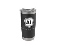 Tecnología de chip de computadora cerebral de inteligencia artificial AI Vaso térmico de acero inoxidable de doble pared