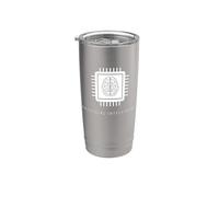 Tecnología de chip de computadora cerebral de inteligencia artificial AI Vaso térmico de acero inoxidable de doble pared