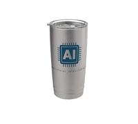 Tecnología de chip de computadora cerebral de inteligencia artificial AI Vaso térmico de acero inoxidable de doble pared