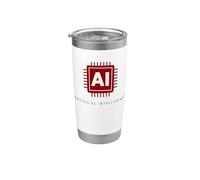 Tecnología de chip de computadora cerebral de inteligencia artificial AI Vaso térmico de acero inoxidable de doble pared