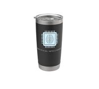 Tecnología de chip de computadora cerebral de inteligencia artificial AI Vaso térmico de acero inoxidable de doble pared