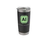 Tecnología de chip de computadora cerebral de inteligencia artificial AI Vaso térmico de acero inoxidable de doble pared