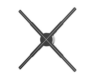 Tecnología De Holograma 3D Pantalla Holográfica Holograma 3D Abanico Holográfico 3D Video Holográfico(60CM)