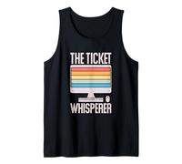 Tecnología de la información Soporte técnico The Ticket Whisperer Camiseta sin Mangas