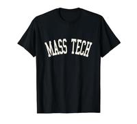 Tecnología de masas Camiseta gráfica económica, Hombre, Negro, M