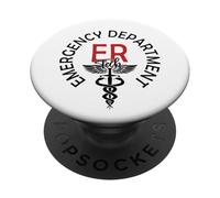 Tecnología del Departamento de Emergencias Tecnología de ER Sala de Emergencias PopSockets PopGrip Adhesivo