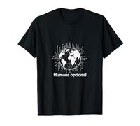 Tecnología IA Humor Inteligencia Artificial Humans Optional Camiseta