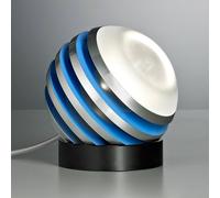 TECNOLUMEN Bulo - Lámpara de mesa LED, azul claro