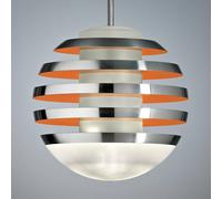 TECNOLUMEN Lámpara colgante LED BULO naranja EC:EPREL:974357