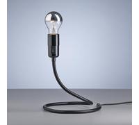 TECNOLUMEN Lightworm lámpara de mesa, negra EC:EPREL:703387