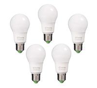 TECNOLUX EURO Bombilla LED, A60 13W E27 luz blanca fría 6400K, 1000 LM (5-Unidades)