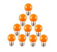 TECNOLUX EURO BOMBILLA LED ESFÉRICA G45 230V 3W E27 COLOR NARANJA [10 stucs]