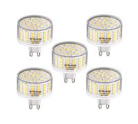 TECNOLUX EURO Bombilla LED G9 5W 500 lm Luz Cálida 3000K (Pack5)