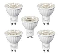 TECNOLUX EURO Bombilla LED GU10 9W 700 lúmenes 6400K luz fria (5-Unidades)