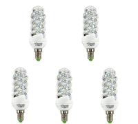TECNOLUX EURO Bombilla LED Mini Espiral E14 11W Luz Fría (6500K)(Pack5)
