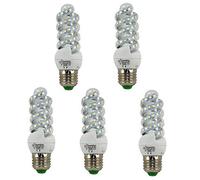 TECNOLUX EURO Bombilla LED Mini Espiral E27 11W Luz Fría 6400K (Pack5)