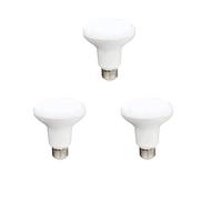 TECNOLUX EURO Bombilla LED R80 220-240V 10W E27 6400K Luz fría 3 (Pack)