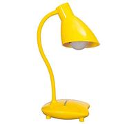 TECNOLUX EURO LAMPARA DE MESA DE LA MANGUERA EL MODELO BASE COLOR AMARILLA Solo se puede utilizar bombilla LED 5w.