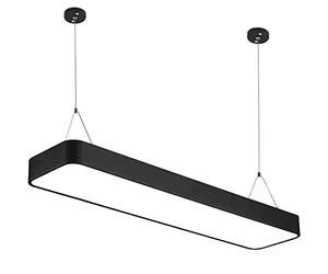 TECNOLUX EURO LED PANEL SUPERFICIE 20CM X 120CM RECTANGULAR NEGRO 45W 6400K