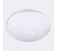 TECNOLUX EURO PLAFÓN LED CON PATRÓN DE CELOSÍA,30W + 30W REGULABLE EN TRES COLORES, LUZ BLANCA,LUZ CÁLIDA Y LUZ AMARILLA, (Ø390MM)