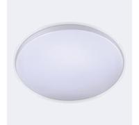 TECNOLUX EURO PLAFÓN LED PUNTITOS REGULABLE, DISPONIBLE EN TRES COLORES, LUZ BLANCA, LUZ CÁLIDA Y LUZ AMARILLA,18W+18W (Ø330MM)