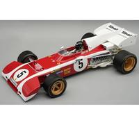 TECNOMODEL 312 B2#5 Jacky Ickx F1 GP de Sudáfrica (1972) "Mythos Series con figura de conductor y vitrina, edición limitada a 50 piezas en todo el mundo 1/18 modelo de coche TMD18-321D