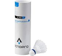 TECNOPRO Badminton-Ball XL 400 6er Dose Pelotas, Unisex Adulto, Blanco, Medium