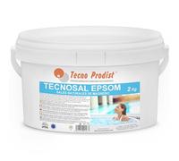 TECNOSAL EPSOM de TECNO PRODIST (2 kg) Sales de Epsom, sal de baño, tratamiento corporal 100% natural, terapias flotación, baños de inmersión, piscinas