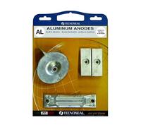 Tecnoseal Kit de ánodos compatibles con motores Honda - ánodo para pie popa motor fueraborda Hélice Trim - Recambio(40-50 HP)