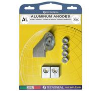 Tecnoseal Kit de ánodos compatibles con Suzuki motores fueraborda - ánodo para pie popa motor fueraborda hélice Trim - Recambio(40-50 HP)