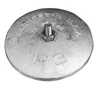 Tecnoseal R3 Rudder Anode - Zinc - 7.6cm - 1.9cm Diameter