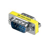 Tecnostore® Conector Sub-D 9 pines macho hembra Gender Changer Serie M F Adaptador VGA