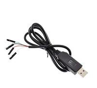 TECNOULAB 1 uds. Módulo de Cable USB PL2303 de 4 Pines a UART TTL Cable Serial RS232 de 4 Pines PL2303HX